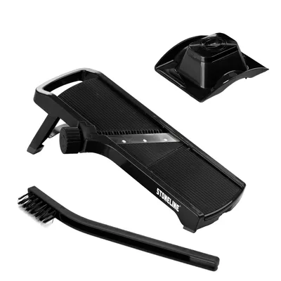 Produktbild von STONELINE® Gemüsehobel Verstellbar Set 3-teilig | Schwarz
