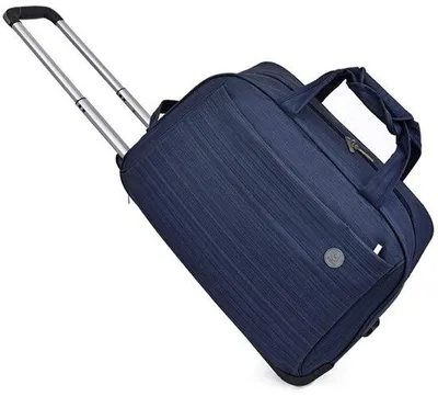 Productafbeelding van Reistas met wielen - Opvouwbare reistas - Handbagage, 50x26x32 cm - Grote capaciteit - Lichtgewicht, 2 kg - Tas van Oxford-stof