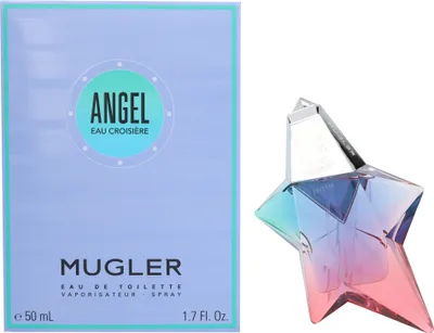 Produktbild von Thierry Mugler Angel Eau Croisière, Frauen, 50 ml, Nachfüllbare Flasche, Spray, ALCOOL PARFUM/FRAGRANCE. AQUA/WATER/EAU. LIMONENE ETHYLHEXYL METHOXYCINNAMATE. LINALOOL COUMARINE..., 1 Stück(e)