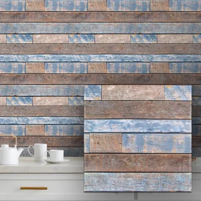 Produktbild von Wandpaneele – Selbstklebend – Holzoptik – 10 Stück 30 x 30 cm
