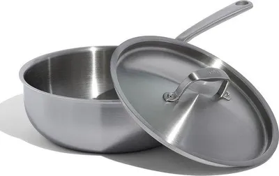 Obrázek produktu pro Nerezová pánev o objemu 2,84 l, 5vrstvá, vhodná na indukční vařiče