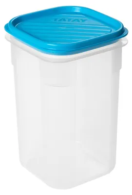 Vorratsdose 1 l, luftdicht, Druckdeckel, BPA-frei, 10x10x16,5 cm