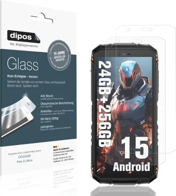 Obrázok produktu pre 2x dipos GlassAR DOOGEE Fire 3 Ultra