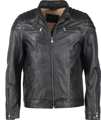 Produktbild von JCC Lederjacke 51167 Herren anthrazit 52