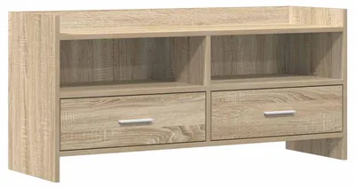 Obrázek produktu pro Televizní skříň 100 x 33 x 47 cm Dub sonoma Kompozitní dřevo