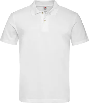 Produktbild von Stedman ST3000 | Herren Poloshirt-Piqué 100 - Farbe: White - Größe: 4XL