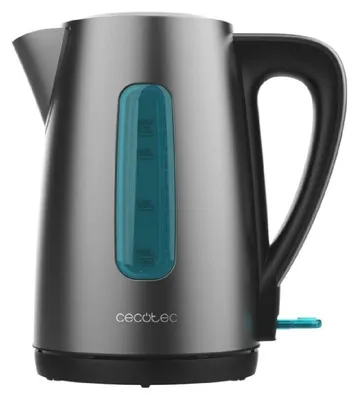 Produktbild von Cecotec 01425, 1,7 l, 2200 W, Edelstahl, Edelstahl, Wasserstandsanzeige, Überhitzungsschutz