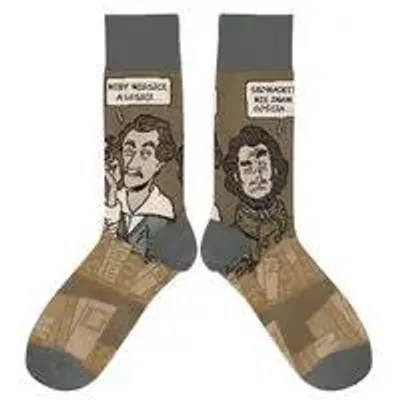 Image de Chaussettes - Mickiewicz contre Słowacki, taille 37/41 - Molom