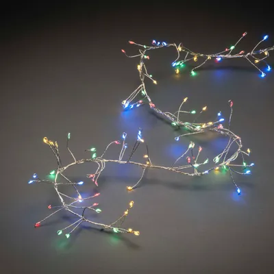 Produktbild von Konstsmide Micro LED Büschellichterkette Cluster, mit 8 Funktionen