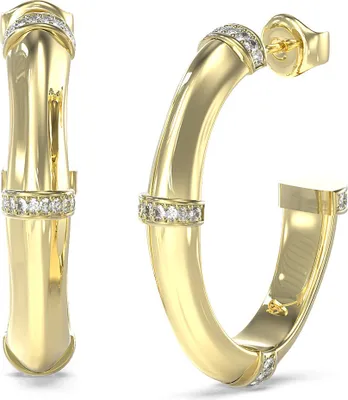 Produktbild von Ohrringen Kreisförmig Guess Gold Kollektion Bamboo - frau