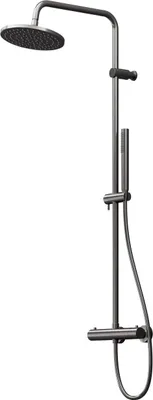 Produktbild von Steinberg Serie 340 Brauseset, mit Thermostatarmatur, EasyClean, Stabhandbrause, 3402721BGM