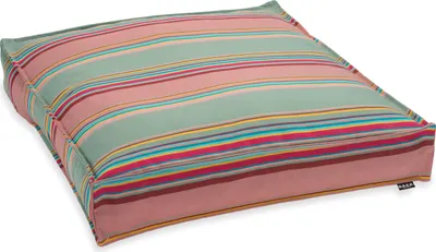 Produktbild von H.O.C.K. Yucatan Outdoor Sitzkissen Palettenkissen Bodenkissen BODO 60x60x10cm lindgrün altrosa 408