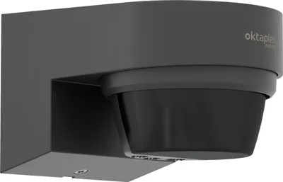 Produktbild von Oktaplex Eva Bewegungsmelder 240 Grad IP65 Infrarot Bewegungsmelder anthrazit