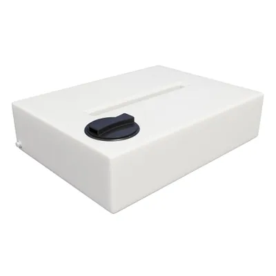 Produktbild von KMND 80L Wassertank für Trinkwasser – lebensmittelecht & UV-beständig, weiß