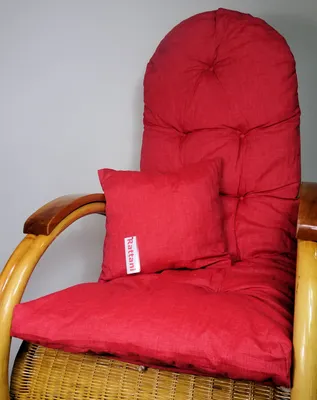 Produktbild von Rattani Auflage/Polster für Schaukelstuhl, Liegestuhl, Ersatzpolster Gr. 130 x 50 x 12 cm + Zierkissen Stoff Nuevo Loneta -  EU