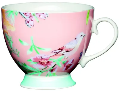 Obrázok produktu pre Porcelánový hrnek Peach Birds