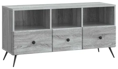 Zdjęcie produktu dla Szafka pod telewizor vidaXL, szara Sonoma, 102 x 34,5 x 50 cm, materiał drewnopochodny