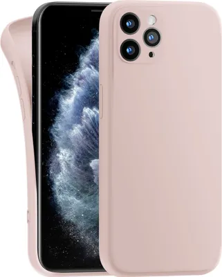 Produktbild von Hülle für Apple iPhone 11 Pro Max - Handyhülle mit Kameraschutz Cover aus Silikon in Rosa