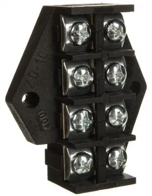 Obrázek produktu pro Rozvaděč /10 mm²/ 4-pólový, černý, ZPT4-10.0, 83005007
