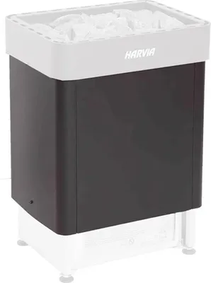 Image de Boîtier de sauna Harvia pour Senator Black