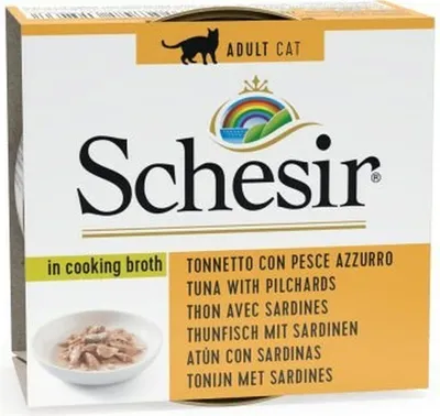Immagine prodotto di Schesir Thunfisch mit Sardinen 70 gx24