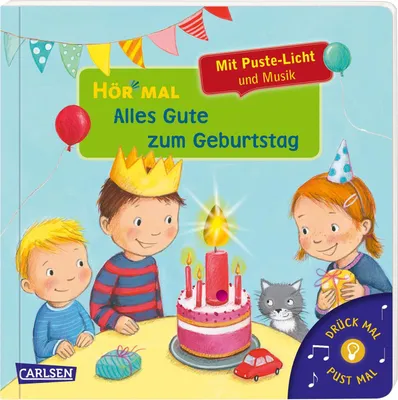 Produktbild von Hör mal (Soundbuch): Mach mit - Pust aus: Alles Gute zum Geburtstag