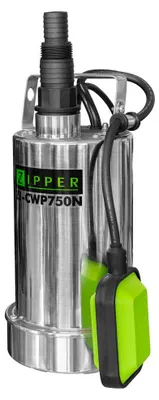 Produktbild von ZIPPER ZI-CWP750N Klarwasserpumpe (flachansaug.) Wasserpumpe Pumpe