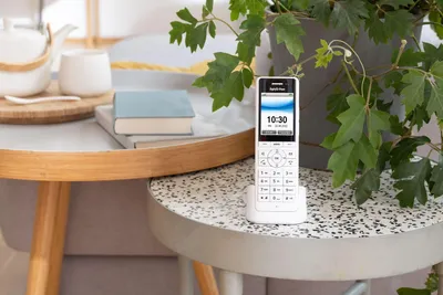 Immagine prodotto di AVM FRITZ!Fon X6 - Cornetta cordless - Segreteria telefonica - con radio Internet con ID chiamante - ECO