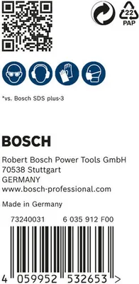 Image de Bosch 50x Forets marteaux Expert SDS plus-7X 8 x 100 x 165 mm - 2608900192