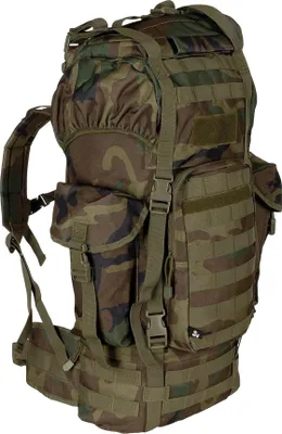 Image de Brandit BD8071 | Sac à dos de combat Molle One Size - Couleur : Woodland - Taille : One Size