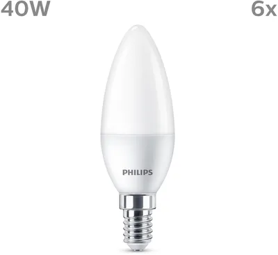 Obrázok produktu pre Philips 8719514459991, 4,9 W, 40 W, E14, 470 lm, 15000 h, Teplá biela