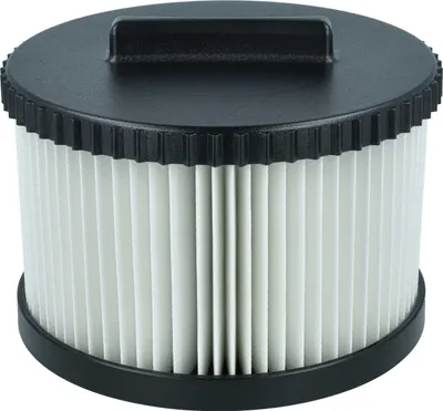 Produktbild von vhbw Staubsaugerfilter kompatibel mit Dewalt DWV010 Typ 2, DWV012 Typ 2, DWV902M/L Typ 2, DWV900/01L Staubsauger - HEPA-Filter Schwarz Weiß