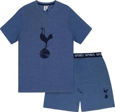 Produktbild von Tottenham Hotspur FC - Schlafanzug mit Shorts für Herren GF1177 (S) (Marineblau Marl)