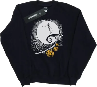 Produktbild von Disney - "Nightmare Before Christmas Jack's Lament" Sweatshirt für Damen BI9396 (M) (Schwarz)