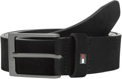 Zdjęcie produktu dla Pasek męski Tommy Hilfiger Layton, szerokość 3,5 cm, skóra, kolor czarny (Black), długość 95 cm
