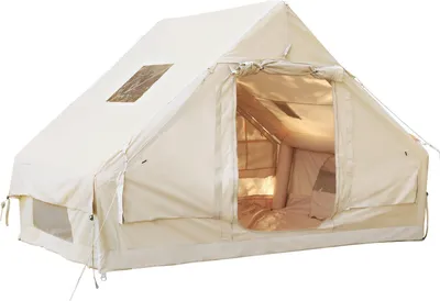 Immagine prodotto di Tenda da campeggio gonfiabile Izrielar per esterni – Grande tenda familiare con baldacchino, 300×210×200 cm