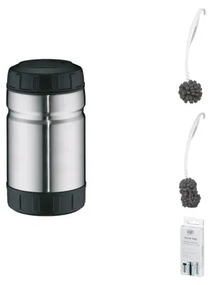 Zdjęcie produktu dla alfi OUTDOOR FOOD JAR 1,0l – Vorteilsset mit Reinigungsbürste CLEAN FIX 30 cm