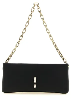 Produktbild von Christian Louboutin Maykimay Pochette Neopren schwarz Strass