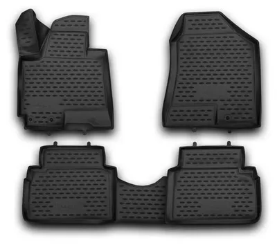 Produktbild von AD Tuning Gummi Fußmatten Set für Hyundai iX35, Bj. 2009-2015