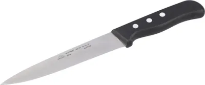 Produktbild von STUBAI hochwertiges Küchenmesser mit Mittelspitz | 160 mm | Kochmesser Tirol aus Edelstahl für Schneiden von Fleisch, Gemüse, Obst & Lebensmitteln, rostfrei, spülmaschinenfest