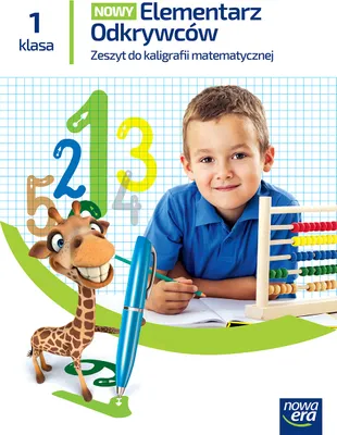 Zdjęcie produktu dla Elementarz odkrywców NEON klasa 1 zeszyt ćwiczeń do kaligrafii matematycznej EDYCJA 2023-2025