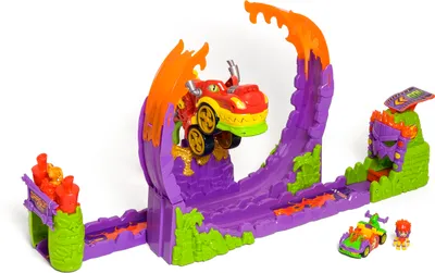 Produktbild von T-Racers Dragon Loop Launcher Set 16770