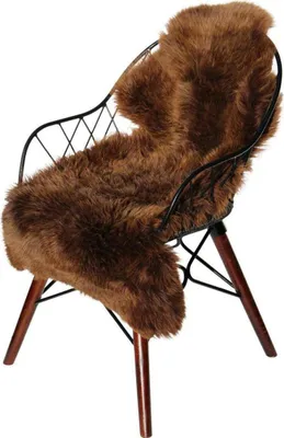 Produktbild von Lammfell NATUR FARBEN - Farbe: Grizzly | Größe: 120-130