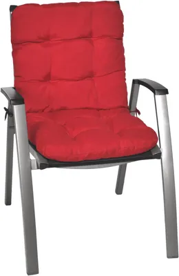 Produktbild von Beautissu Niedriglehner Auflage Flair NL Sitzkissen, 100x50x8cm, Rot