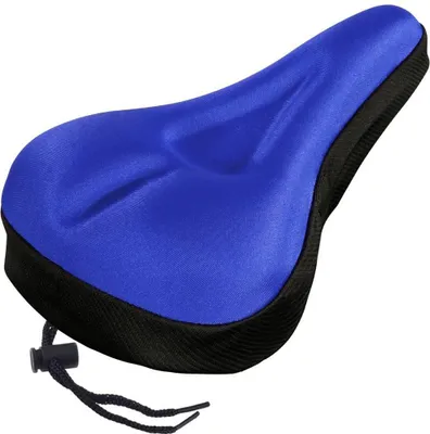 Obrázek produktu pro Soft Dustproof Gel kolo Seat Cover pro Long- distance Cycling blue
