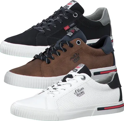 Produktbild von s.Oliver Herren Schnürschuhe Sneaker Halbschuhe 5-13630-26, Größe:41 EU, Farbe:Weiß