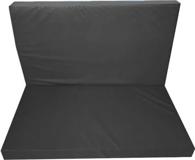 Obrázek produktu pro Gymnastická matrace 120x100x8 cm dvoudílná grafitová