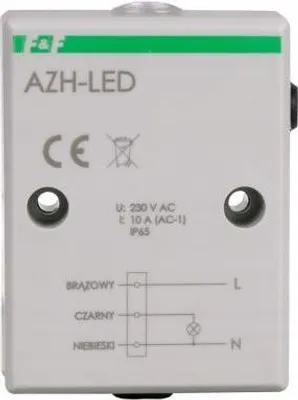 Produktbild von F&F | Dämmerungsschalter AZH-LED - 230V - IP65 - für LED-Beleuchtung - mit integriertem Lichtsensor