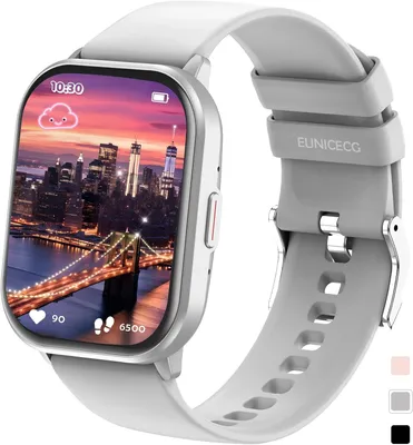 Produktbild von Smartwatch Kinder Fitness Tracker Schrittzähler Uhr 100+ Sportmodi Wecker Telefonuhr Uhr Herzfrequenz Gesundheitsuhr Lernuhr
