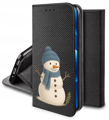 Productafbeelding van Hoesje voor Xiaomi Redmi Note 15 5G met magnetische sluiting, met kerstmotieven